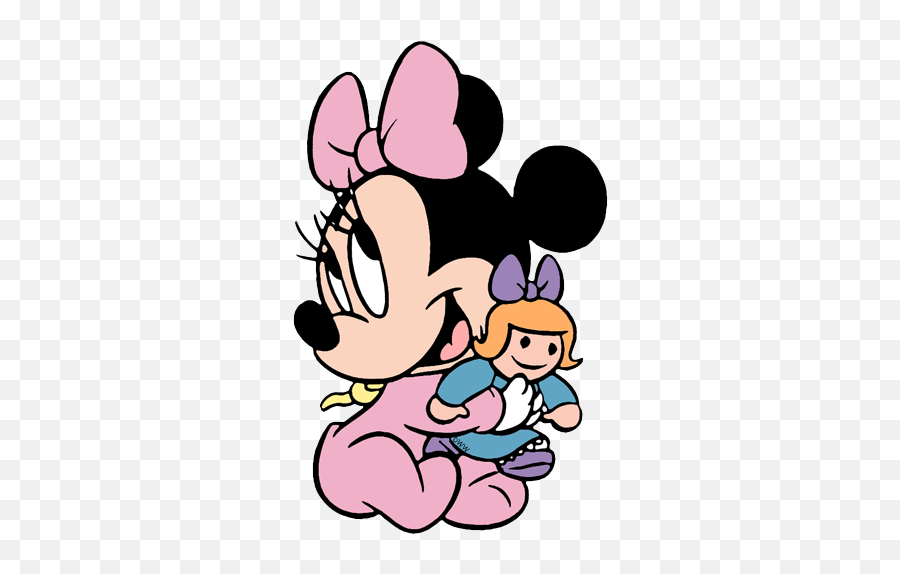 Baby Minnie Mouse Png Full Size Png Download Seekpng - Minnie Baby Logo Png Emoji,Minnie Mouse Png