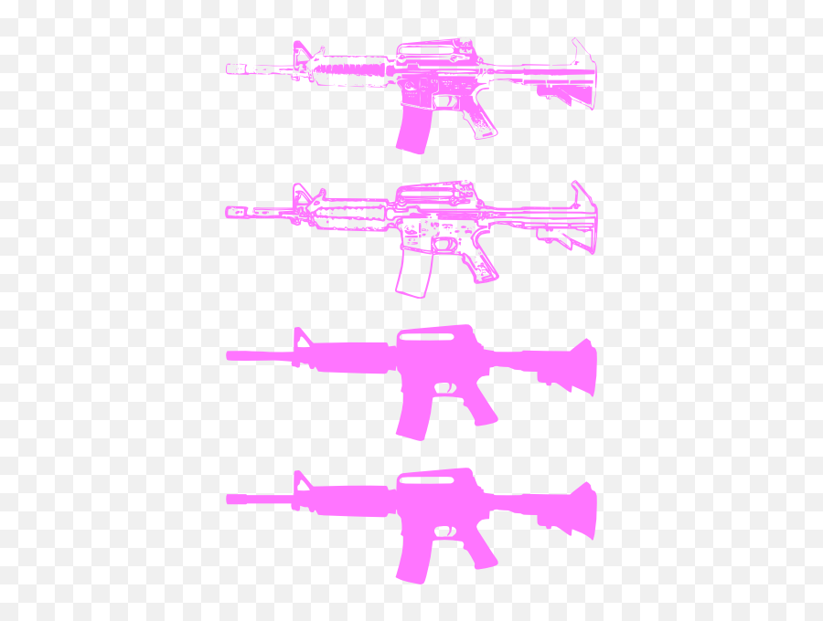 Download Machine Rifle Silhouette Download Machine Gun - Clipart Guns Emoji,Gun Silhouette Png