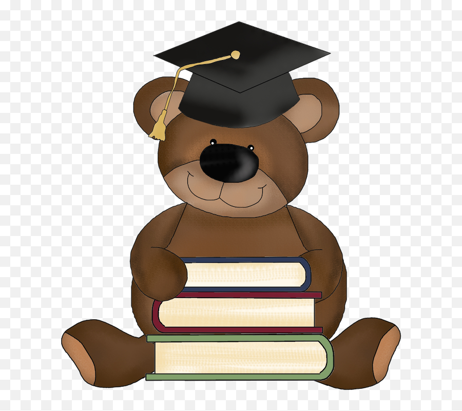Math Clipart Bears Math Bears - Graduation Bear Clip Art Emoji,Bear Clipart