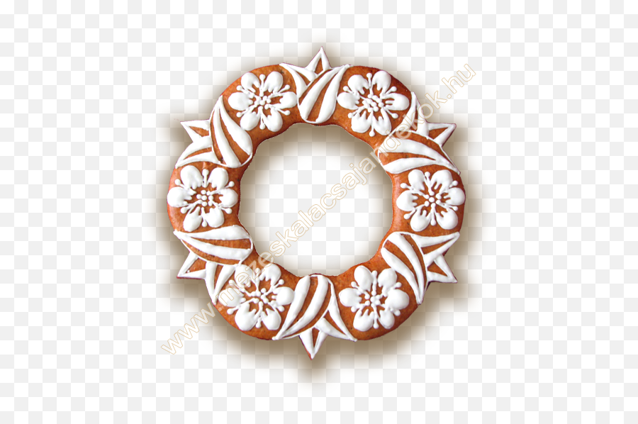 Gingerbread Clipart Sugar Cookie - Circle Transparent Decorative Emoji,Gingerbread Clipart