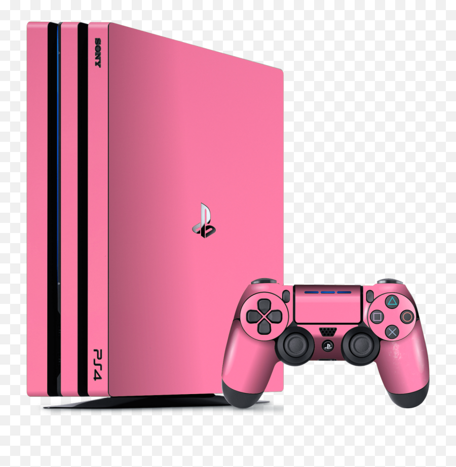 Playstation 4 Pro Ps4 Pro Pink Matt Skin Emoji,Playstation Transparent
