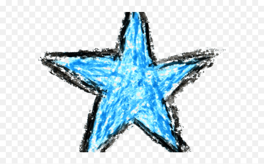 Tumblr Cupcake Png - Drawn Star Transparent Transparent Crayon Drawn Clip Art Emoji,Star Transparent Background