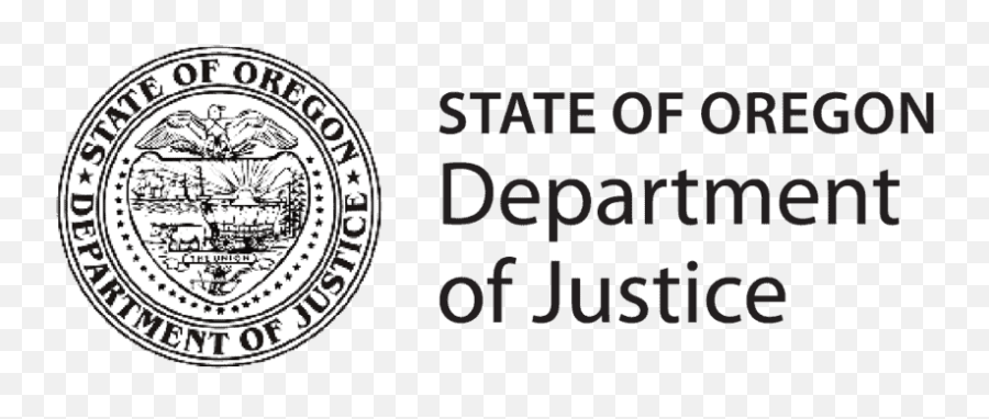 Oregon Department Of Justice - Dot Emoji,Justice Logo