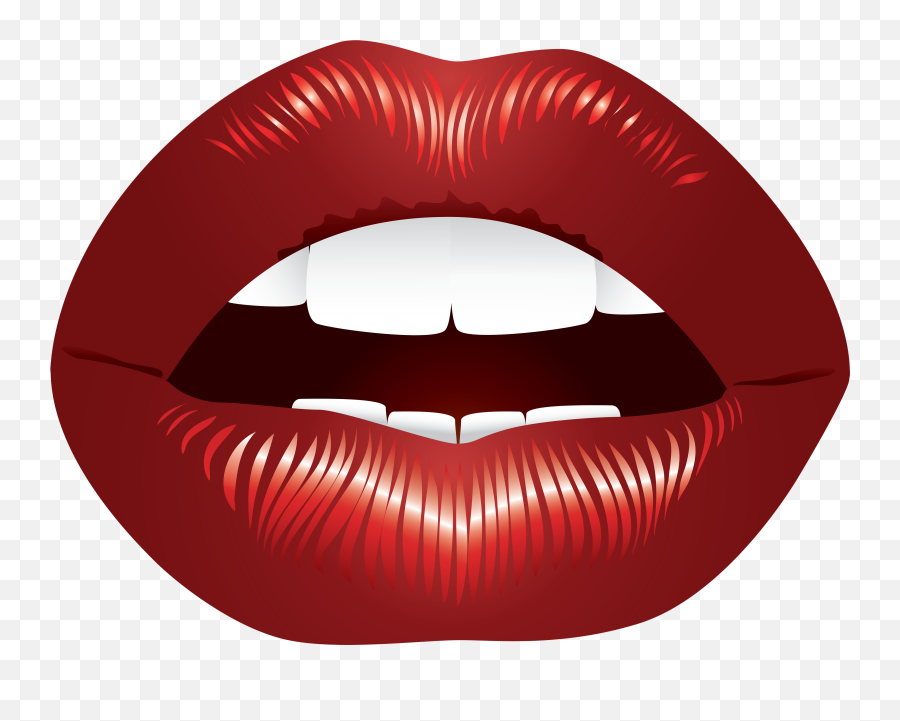 Free Lips Clipart Transparent Download Free Clip Art Free - Open Lips Png Emoji,Lips Clipart