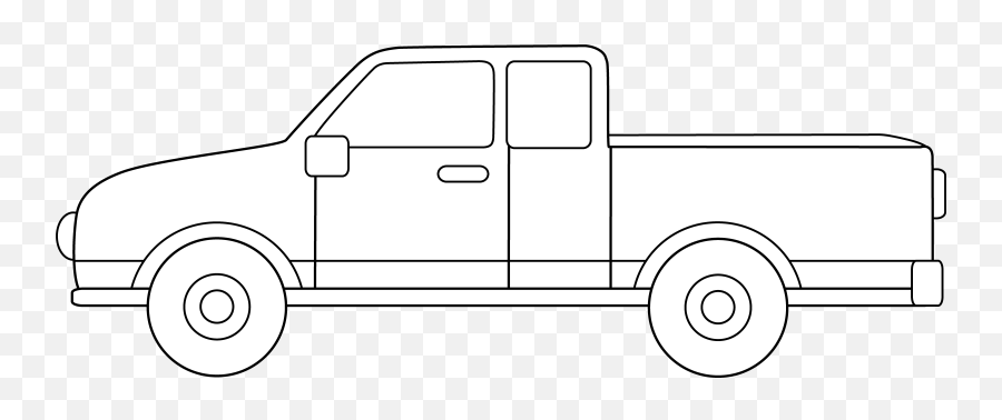 Download Profile Clipart Pickup Truck - Clip Art Emoji,Pickup Truck Clipart