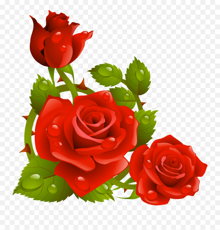 K - Clip Art Borders Flowers Rose Png Download 3d Flower Emoji,Rose Border Png