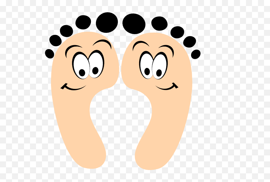 Toe Foot Finger Clip Art - Cartoon Feet Png Download 600 Toes Cartoon Png Emoji,Feet Png