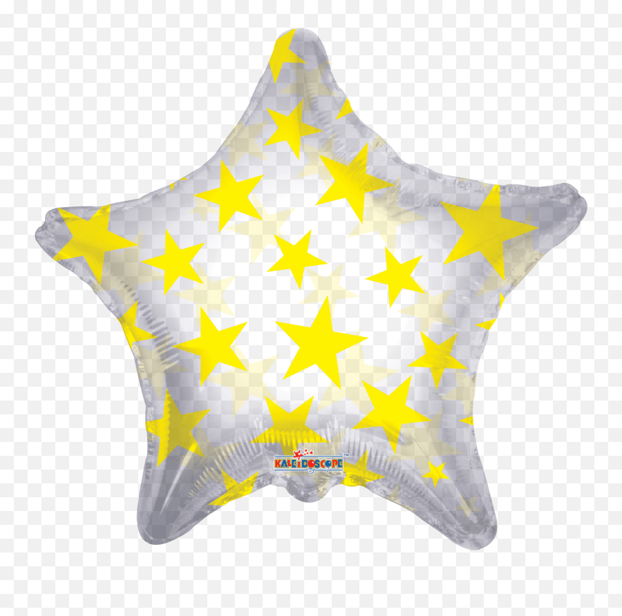Clear Star With Colored Star Pattern 22 Emoji,Star Pattern Png