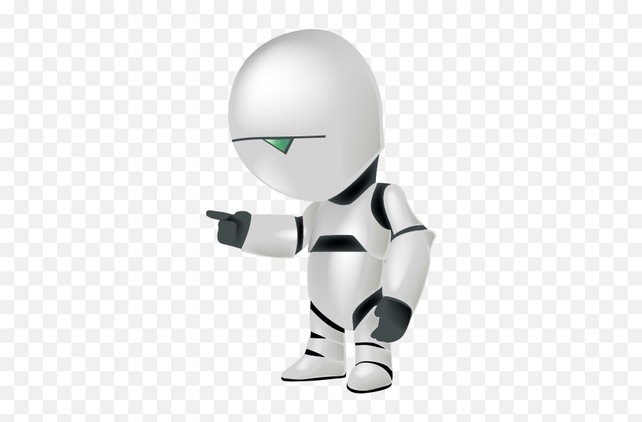 Paranoid Android Icon Png Transparent Background Free - Marvin The Paranoid Android Emoji,Android Icon Png