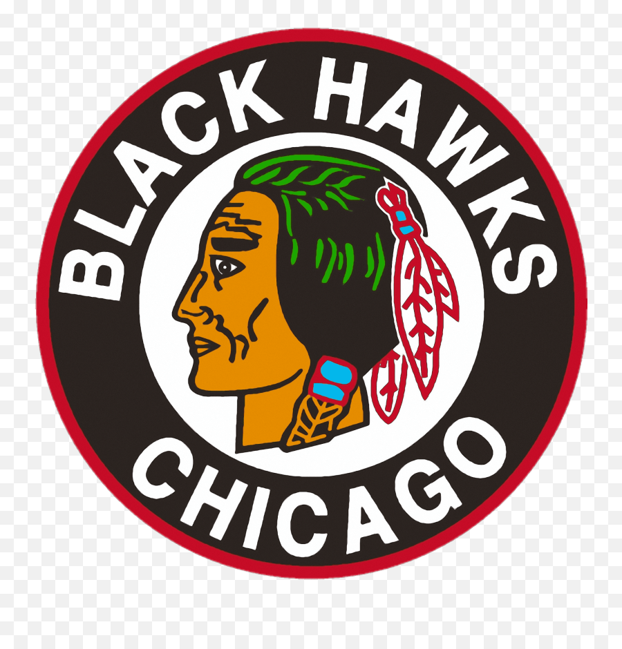 Chicago Blackhawks Logo Symbol History Png 38402160 Emoji,Indian Head Logo