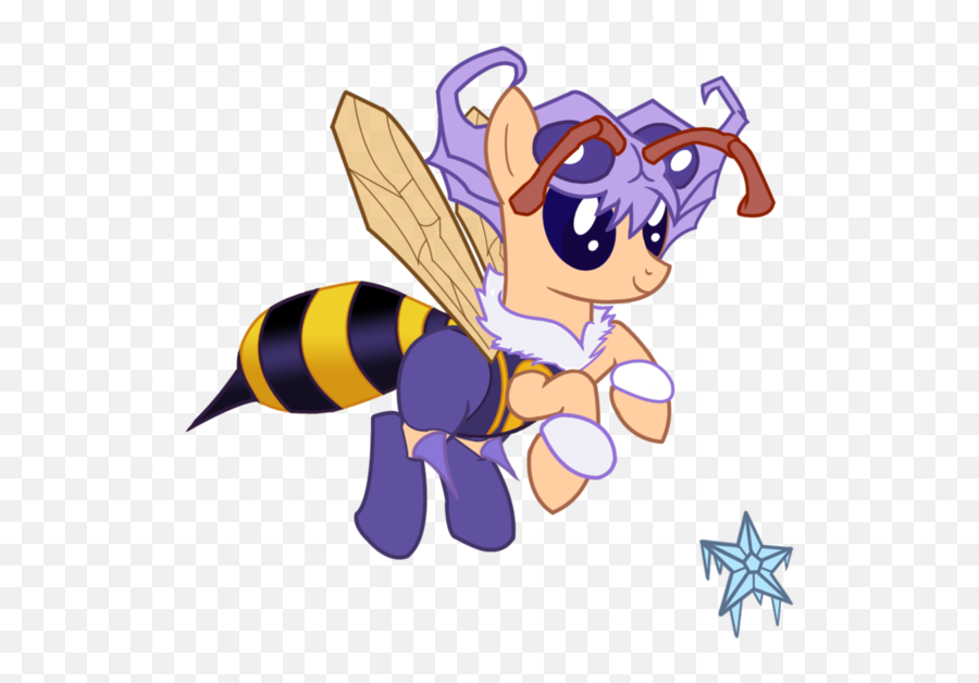 Darkstalkers Ponified Q - Bee Queen Bee Safe Beepony Emoji,Queen Bee Clipart