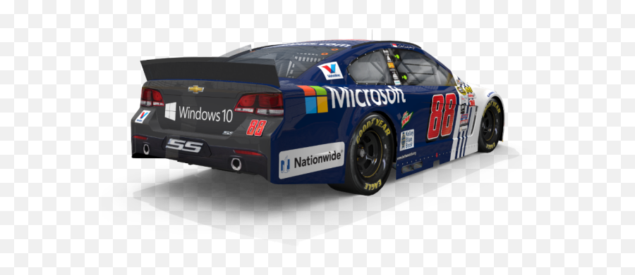 Hereu0027s The Microsoft - Branded Car Dale Earnhardt Jr Will Emoji,Pocono Raceway Logo