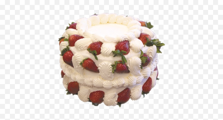 Strawberry Supreme Cake - The Bakery Shoppe Huntersville Nc Emoji,Cake Transparent Background