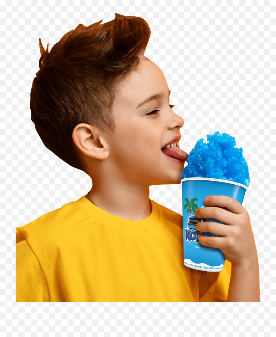 Kona Ice U003e Shaved Ice Truck - Ice Cream Eating Png Emoji,Ice Png