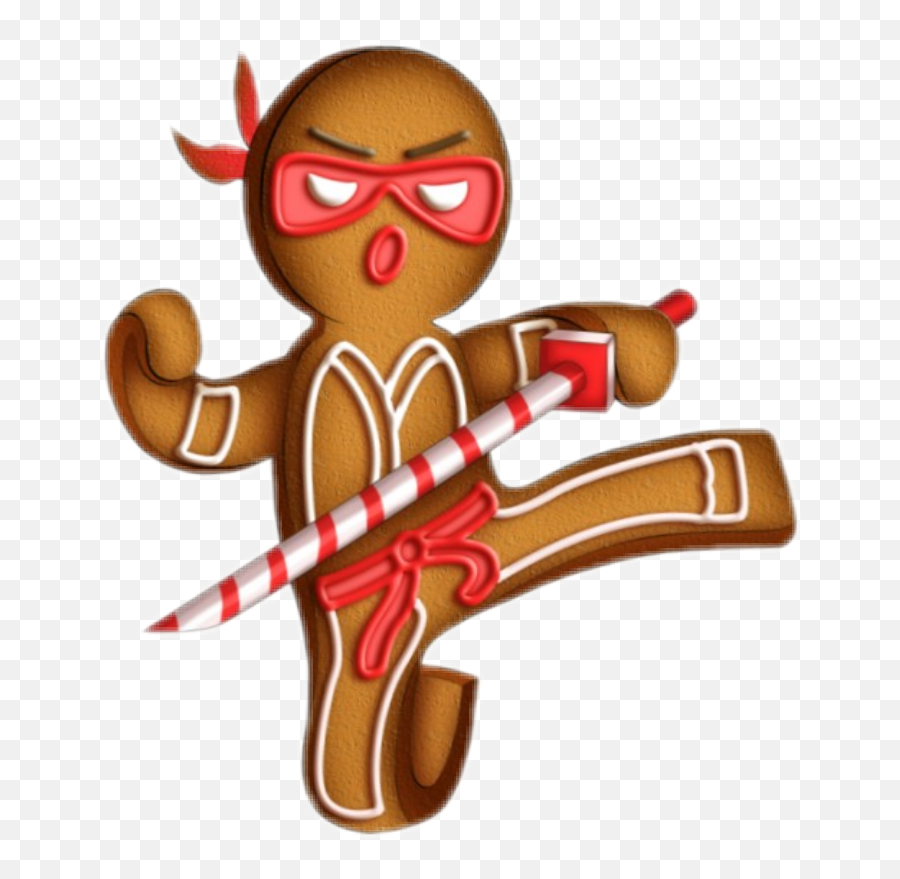 Ninja Clipart Gingerbread Ninja Gingerbread Transparent - Fictional Character Emoji,Gingerbread Clipart