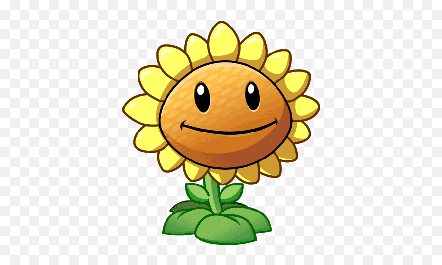Bushes Gif - Plants Vs Zombies Girasoles Clipart Full Size Emoji,Plants Vs Zombies Logo