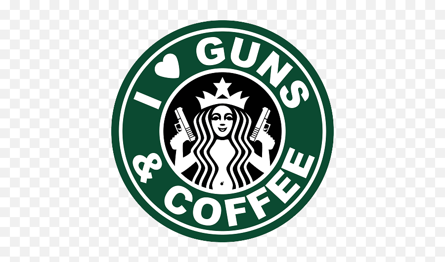 2nd Logo Starbucks Military Round Black - Starbucks Logo Emoji,Old Starbucks Logo