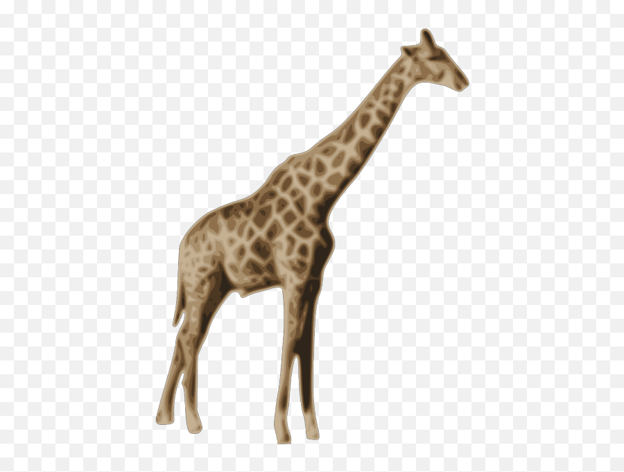 Mammal Clipart Zoo Animal - Northern Giraffe Emoji,Zoo Animals Clipart