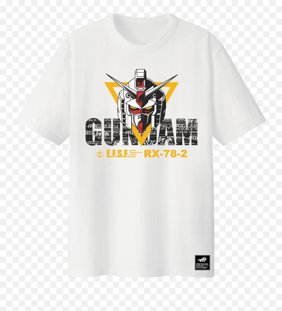 Asus Philippines X Gundam - Rog Gundam T Shirt Emoji,Gundam Logo