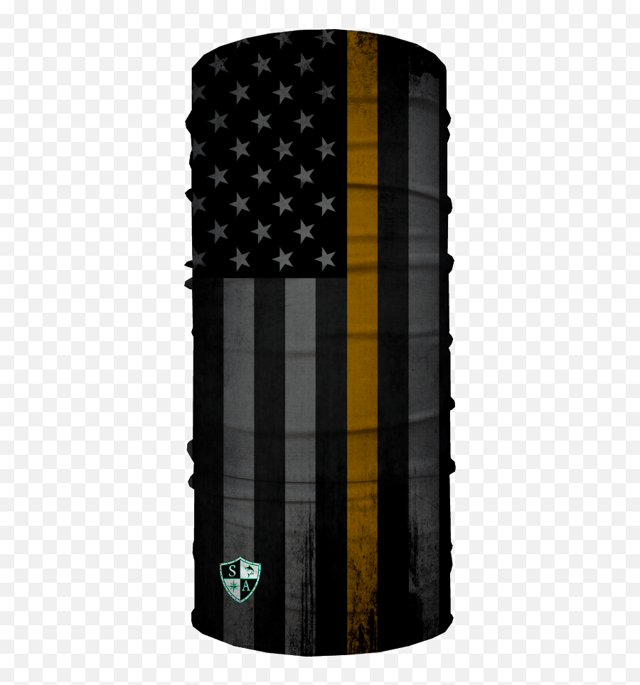 Thin Gold Line Flag - Blackout American Flag Clipart Full American Emoji,American Flag Clipart