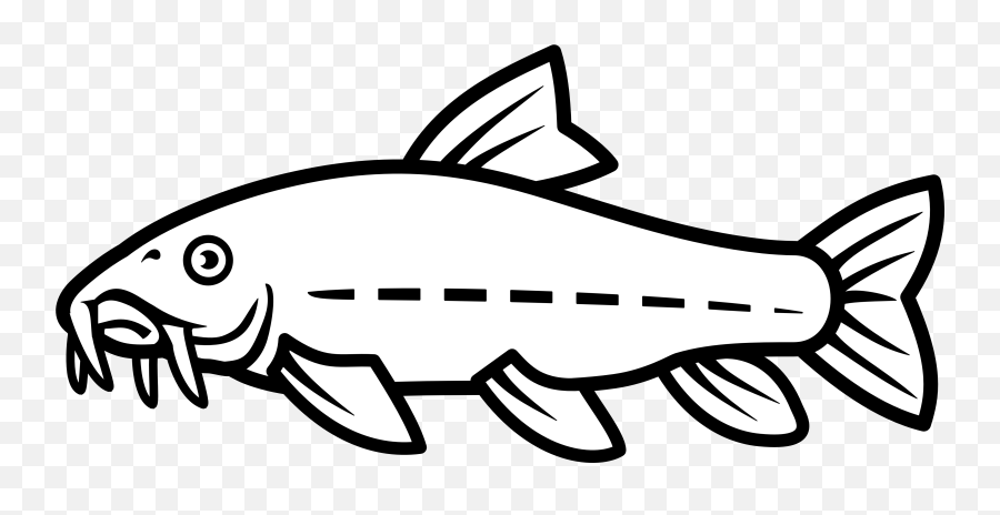 Catfish Drawing Easy - Dibujo De Un Bagre Emoji,Catfish Clipart