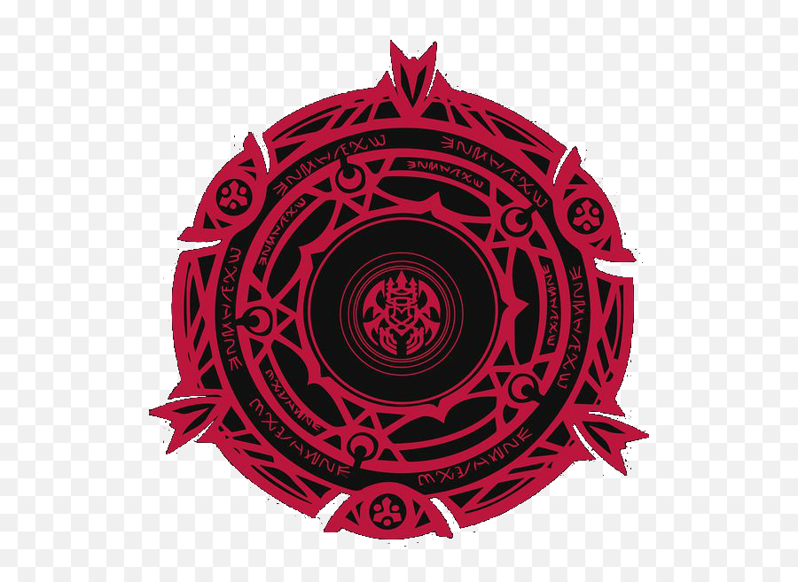Simbolos De High School Dxd Png Image - Sirzechs Lucifer Magic Circle Emoji,Magic Circle Png