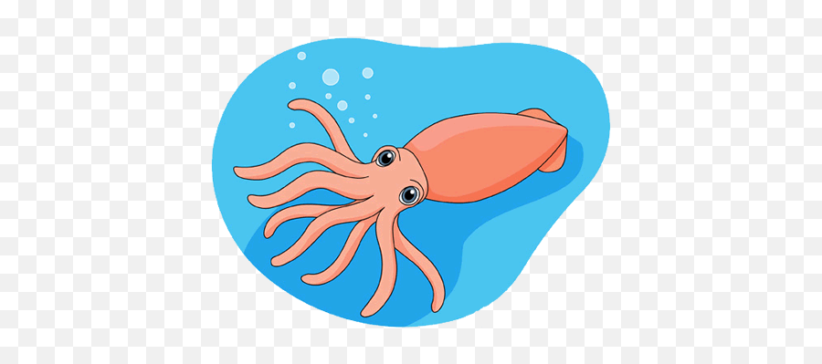 Squid - Giant Squid Emoji,Squid Clipart