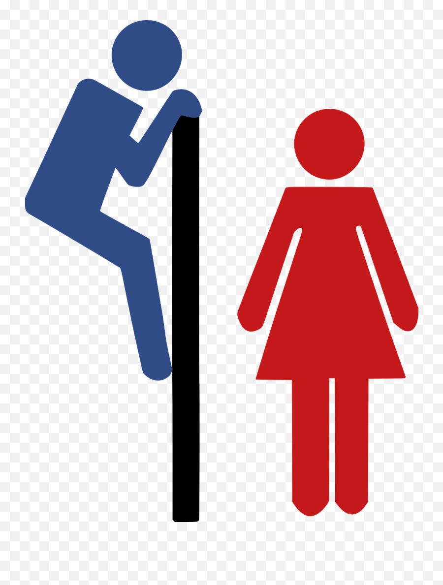 Unisex Toilet Unisex Bathroom Unisex - Png Sign Toilet Clip Art Emoji,Restroom Clipart