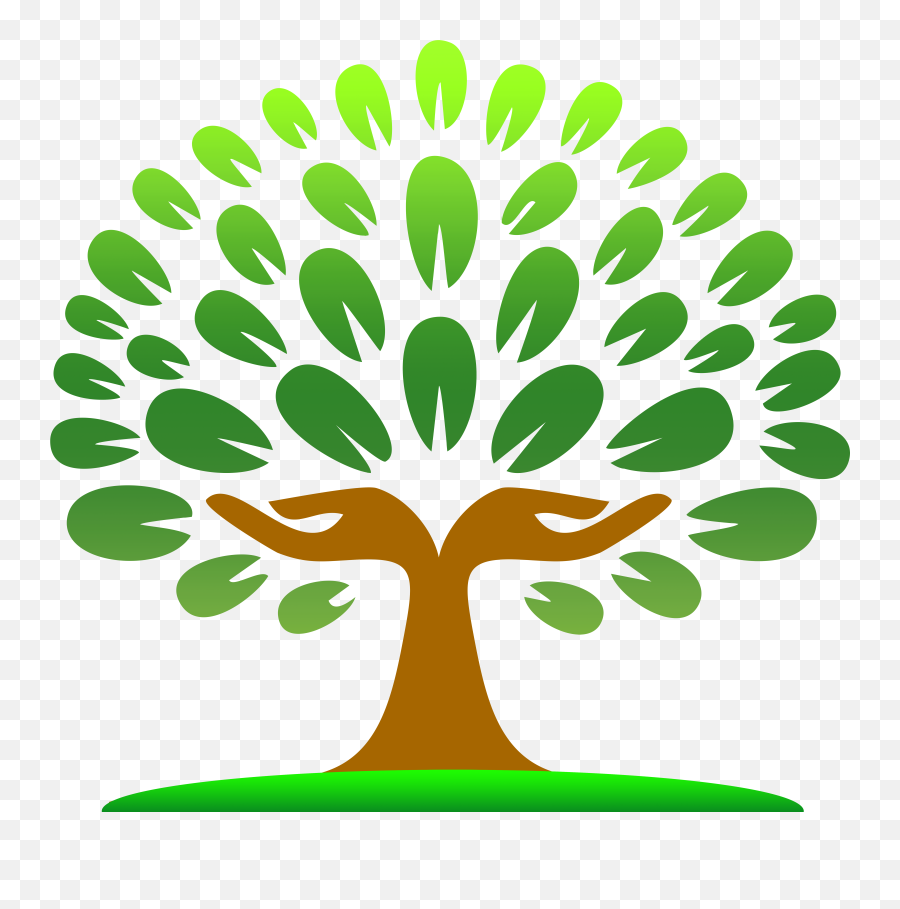 Hands Tree Png Clipart Transparent Emoji,Tree Png