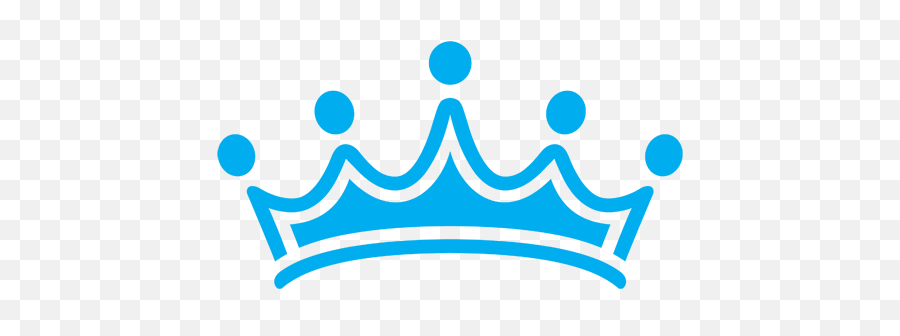 Blue Crown Png Download Free Clip Art - Blue Crown Clipart Png Emoji,Crown Png