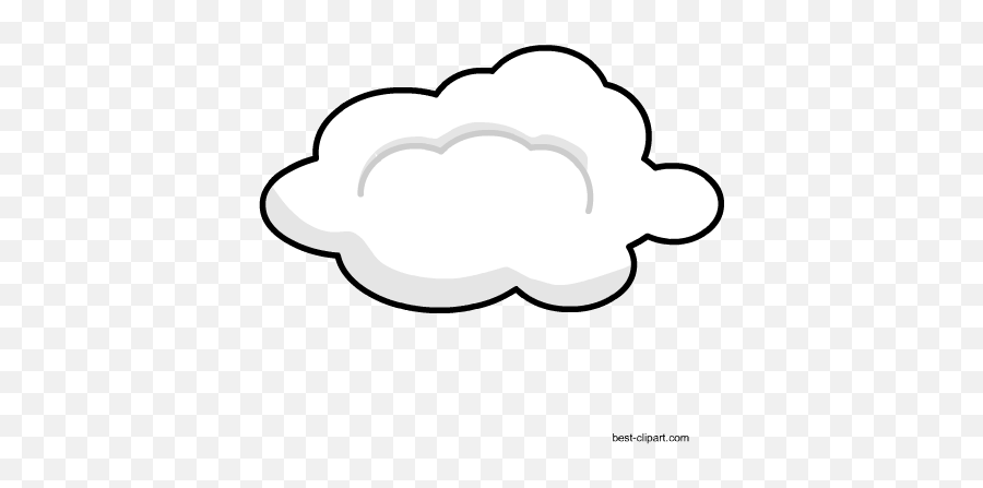 Free Png Cloud Clip Art - Nuvem Desenho Sem Fundo Emoji,Cloud Png Clipart