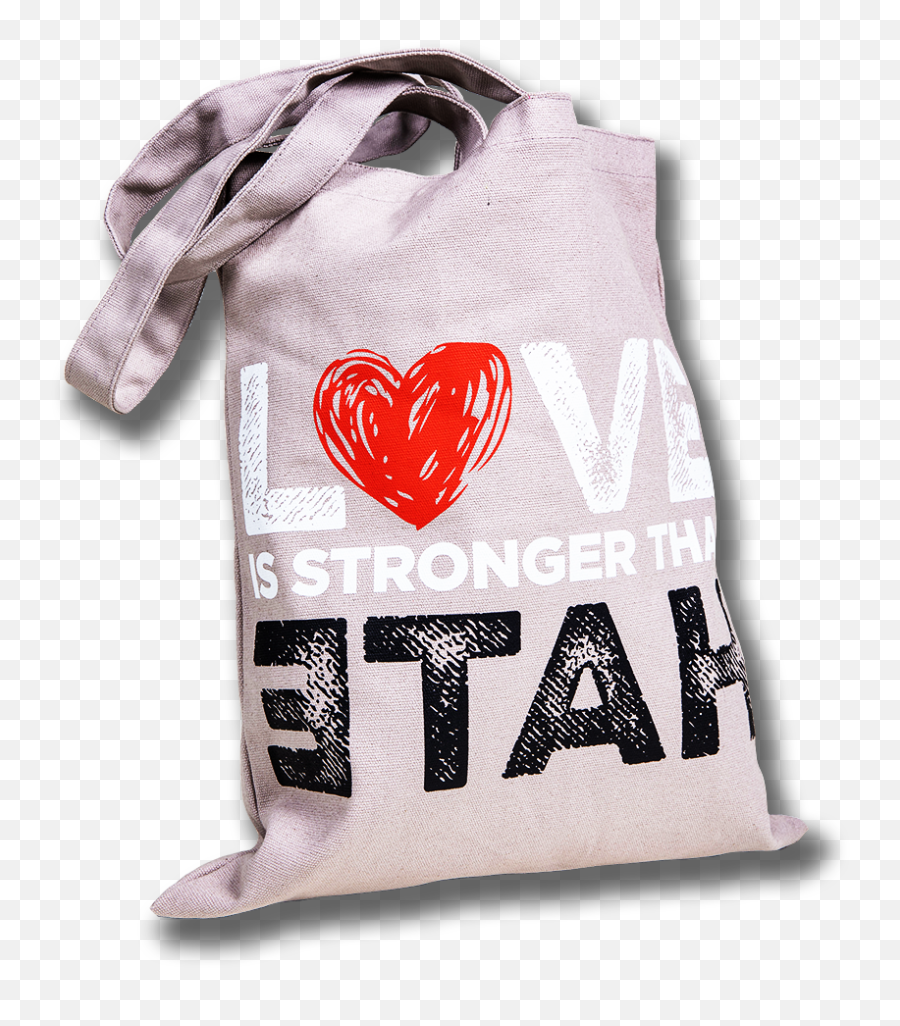 Love Is Stronger Than Hate Tote Bag - Love Is Stronger Than Hate Bag Emoji,Stronger Than Hate Logo