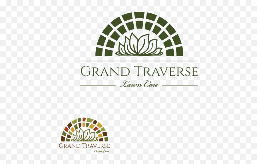 Grand Traverse Lawn Care - Hardscaping Logos Emoji,Landscaping Logos