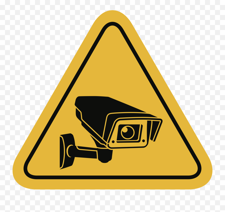 Closed - You Are Under Cctv Surveillance Emoji,Video Cameras Clipart