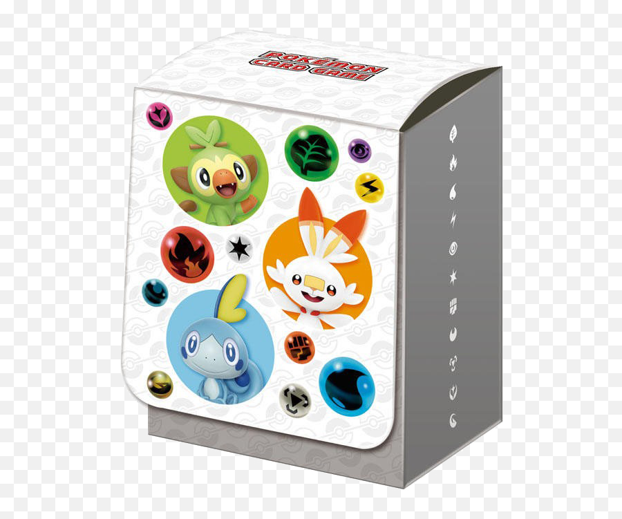 Pokémon Tcg - Sobble Scorbunny U0026 Grookey Deck Case Game Emoji,Grookey Png