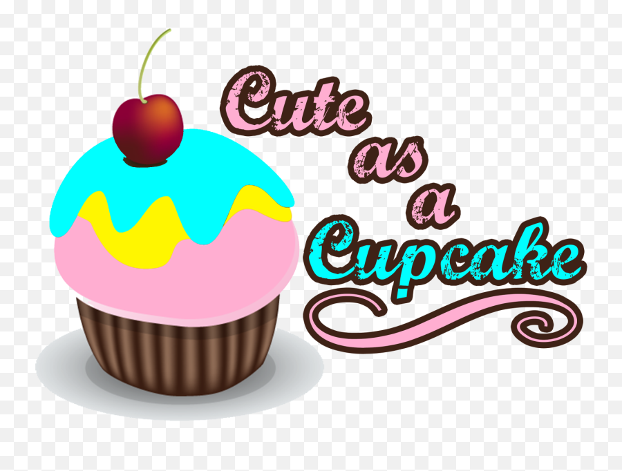 Cute As A Cupcake Logo - Cute As A Cupcake Emoji,Cute Logo