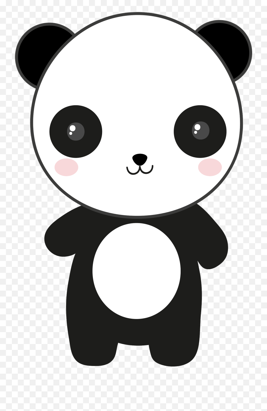 Cute Panda Clipart Free Download Transparent Png Creazilla Emoji,Baby Panda Clipart