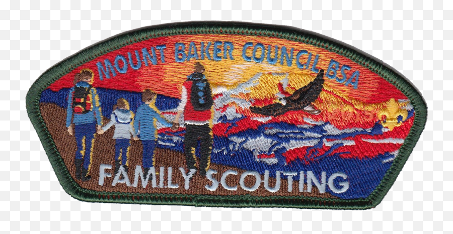 New Limited Edition Family Scouting Patch - Mount Baker Emoji,New Edition Logo