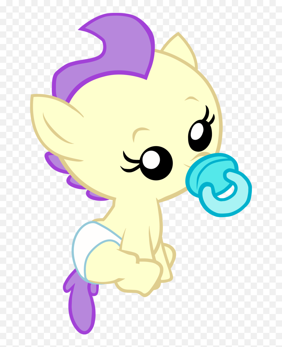 Andreavalentina991 Baby Baby Pony Cream Puff Diaper Emoji,Baby In Diaper Clipart