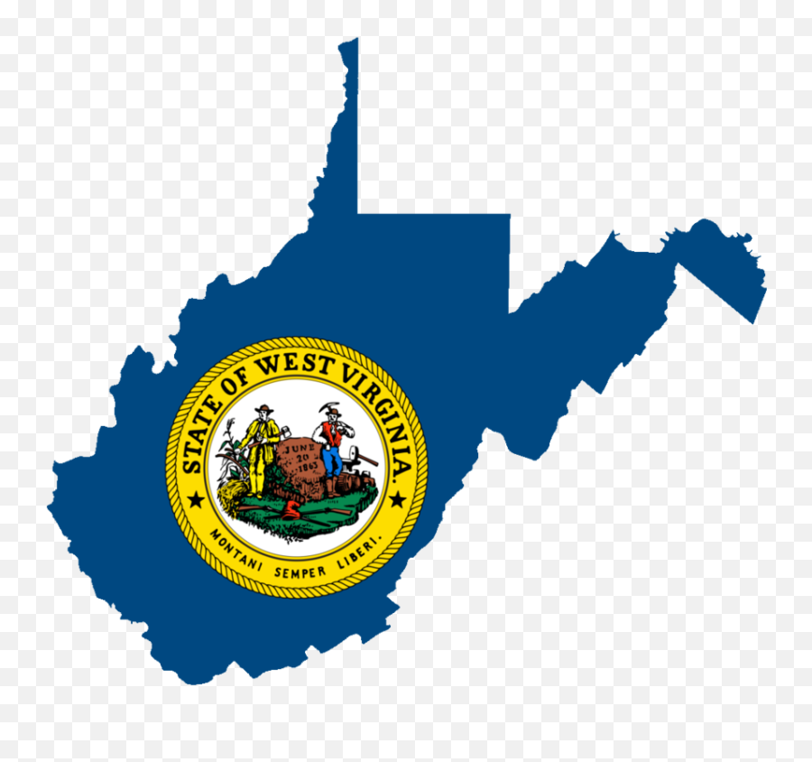 Happy 150th Birthday West Virginia - West Virginia Outline Emoji,Wvu Logo