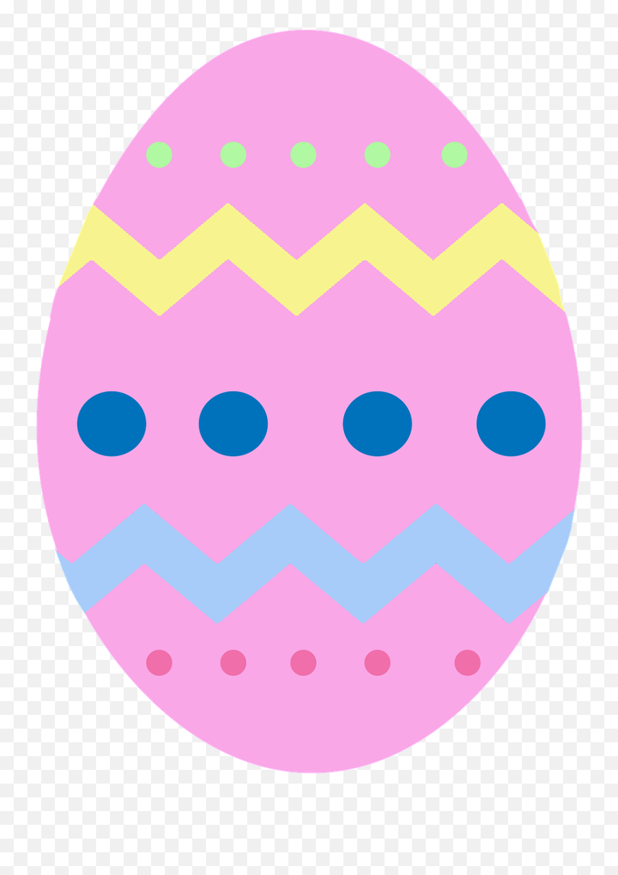 Easter Egg Clipart - Easter Eggs Clipart Pink Png Download Pastel Cartoon Easter Egg Emoji,Eggs Clipart