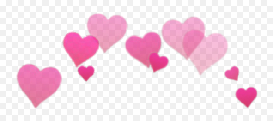 Pink Png Transparent Sticker By Karensmileys - Transparent Photobooth Heart Png Emoji,Pink Heart Png
