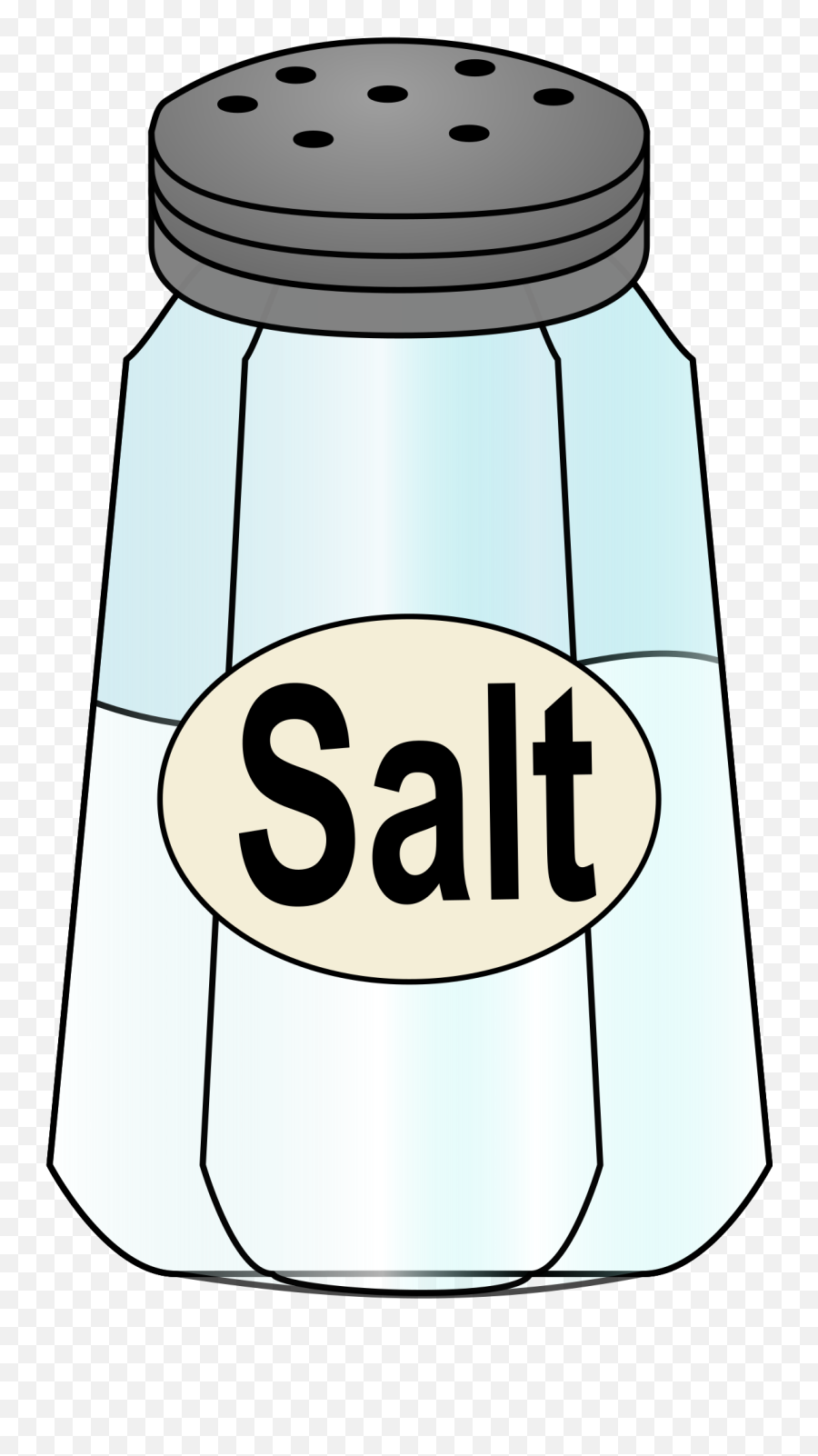 Salt Shaker Clip Art At Clker - Salt Clipart Emoji,Salt Clipart