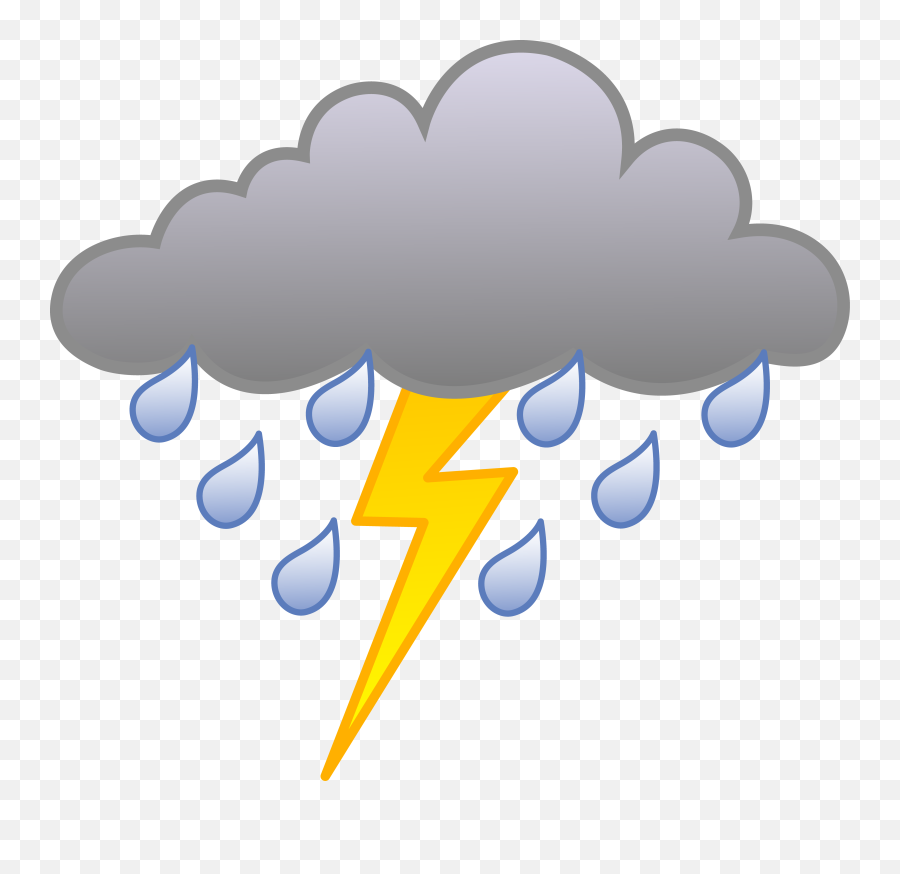 Rain Clipart Download Free Clip Art On Clipart Bay - Thunder Clipart Emoji,April Showers Clipart