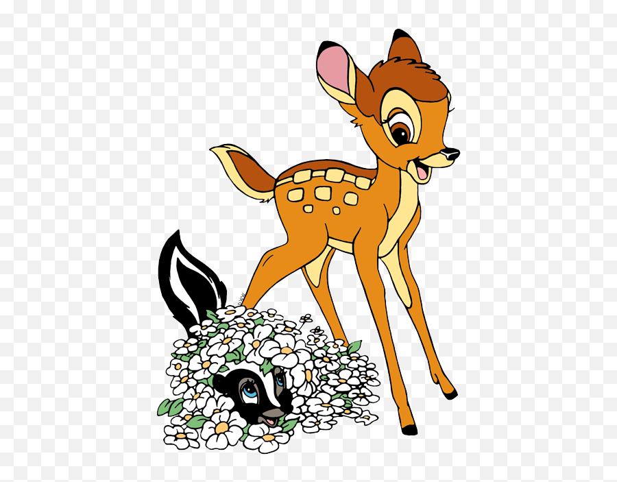 Download Bambi Clipart Disney Animal - Bambi Cute Clipart Transparent Background Emoji,Bambi Png