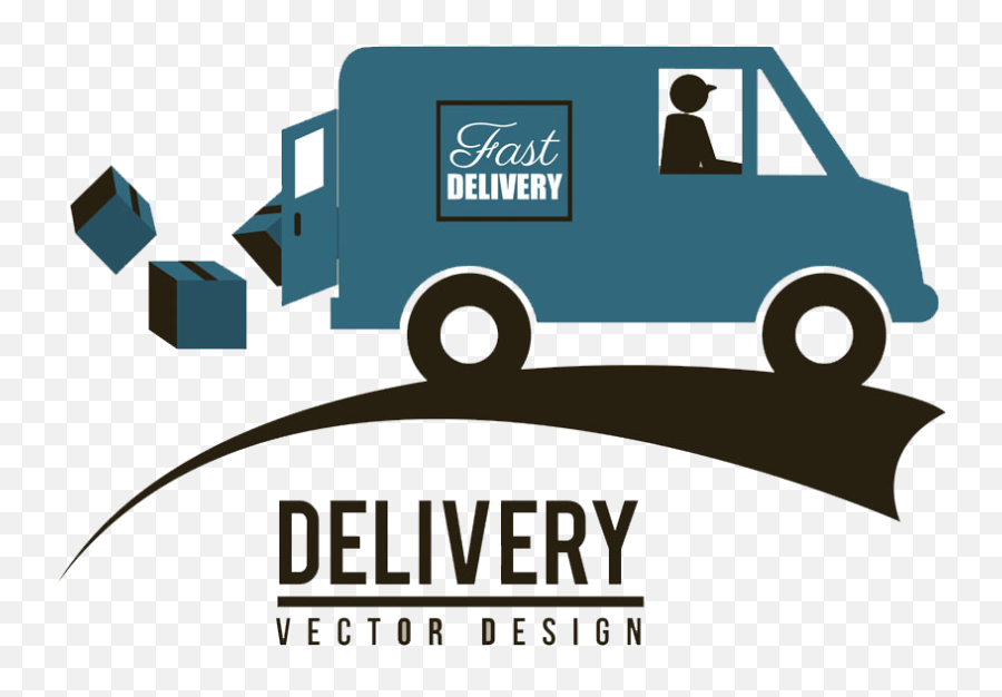 Download Van Car Picture Transprent - Design Delivery Van Logo Emoji,Truck Clipart