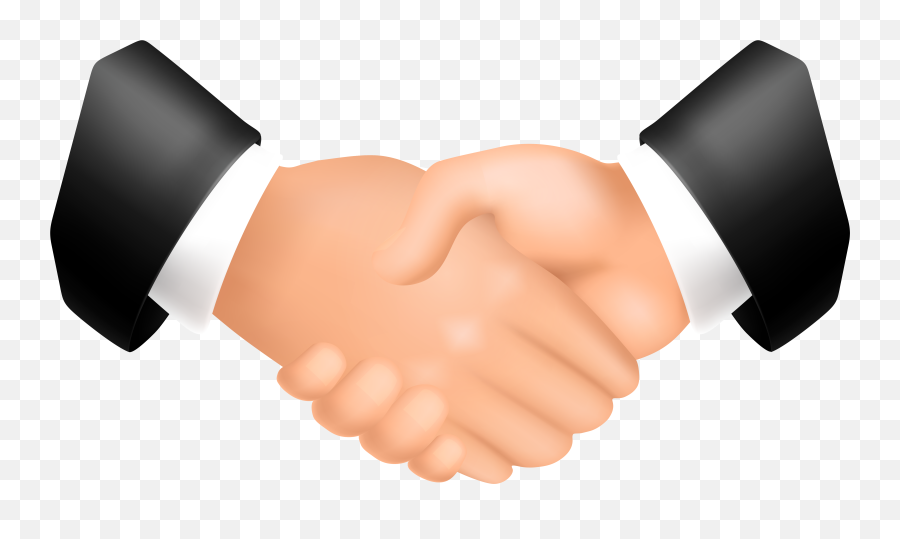 Download Shake Hands Clipart Png Png - Shaking Hands Transparent Background Emoji,Hands Clipart