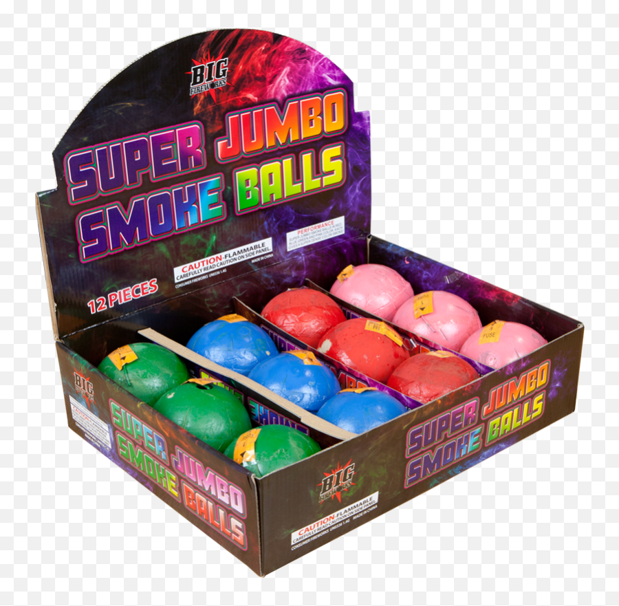 Big Fireworks - Super Jumbo Smoke Balls Pro Fireworks Smoke Ball Firework Emoji,Colored Smoke Png