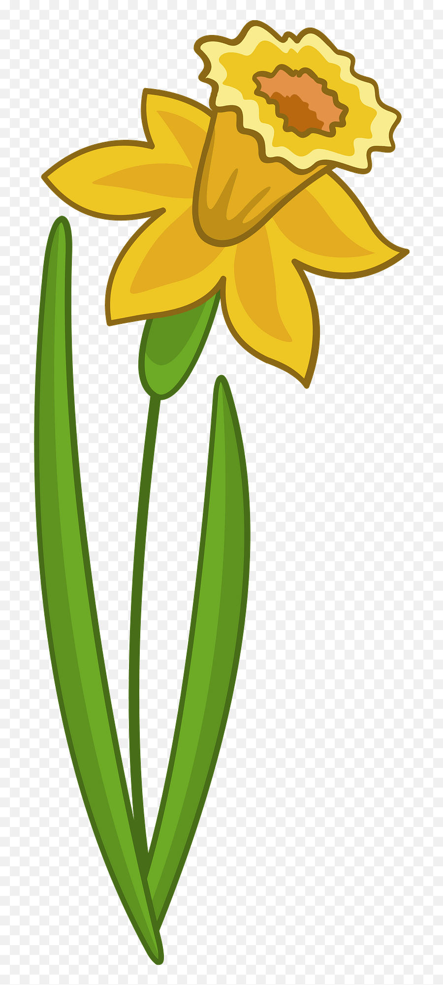 Daffodil Clipart - Fresh Emoji,Daffodil Clipart