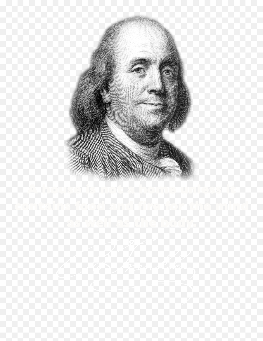 Benjamin Franklin - Benjamin Franklin Head Png Full Size Benjamin Franklin Png Emoji,Head Png